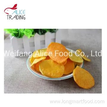 China Factory Vacuum Fried Potato Chips Production
